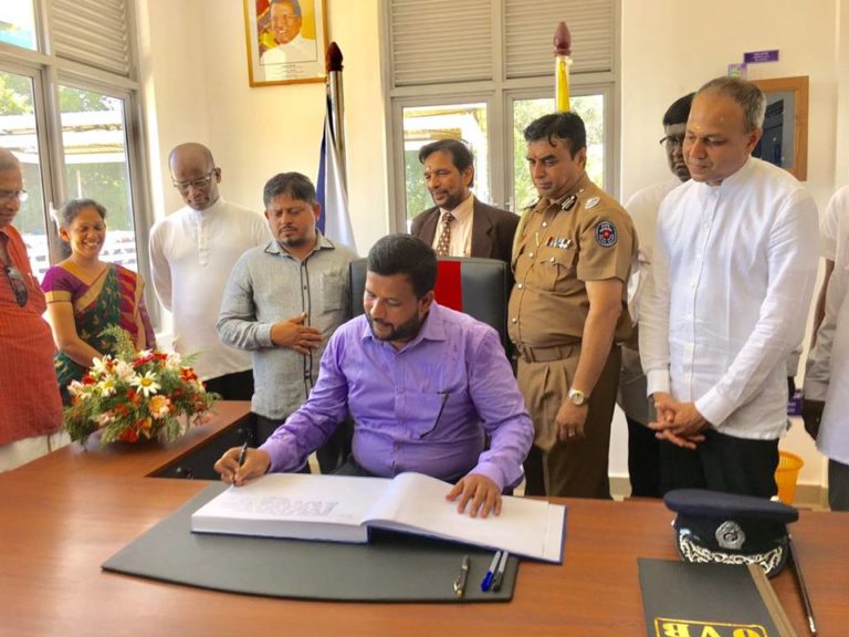 ஒட்டுசுட்டான் புதிய பொலிஸ் நிலையம் திறந்து வைப்பு