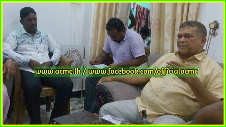 மூதூர் பிரதேச சபை வேட்பாளர்களுடனான சந்திப்பு!