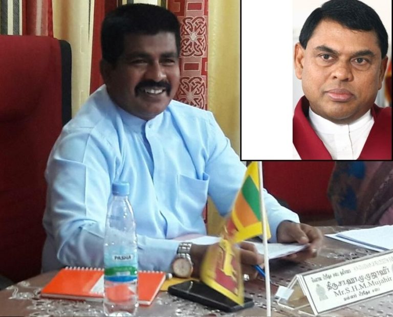 ‘புத்தளத்தில் இடம்பெயர்ந்து வாழும் வடமாகாண அகதிகளின் விடயத்தில் கரிசனை செலுத்துங்கள்’ – பசிலிடம் மன்னார் பிரதேச சபை தவிசாளர் வேண்டுகோள்!