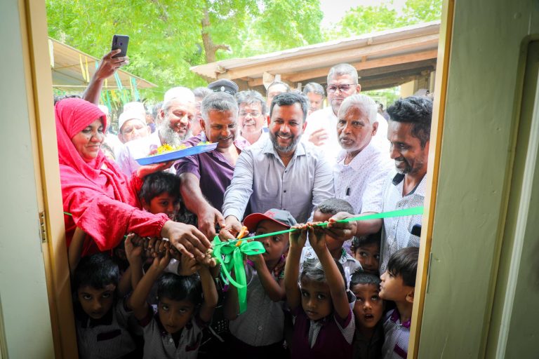 பாவற்குளத்தில் பாலர் பாடசாலை கட்டிடத் திறப்பு விழா!