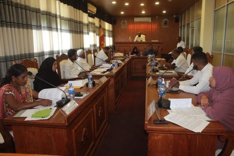 நிந்தவூர் பிரதேச சபையின் 54 ஆவது சபை அமர்வு!