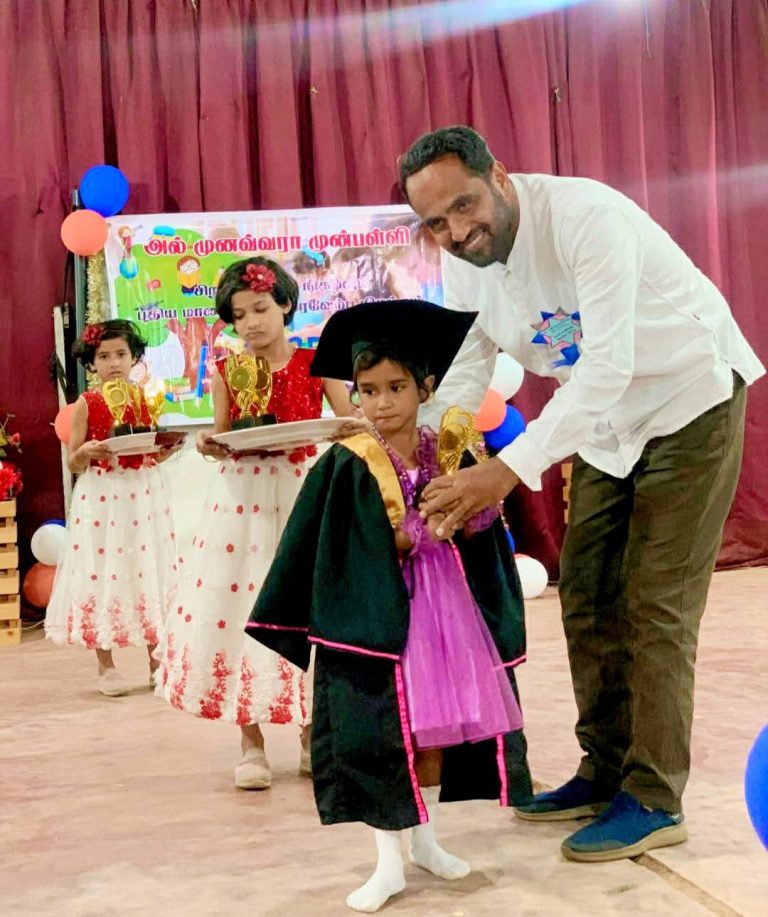 கிண்ணியா, அல் முனவ்வரா பாலர் பாடசாலை பரிசளிப்பு விழா – பிரதம அதிதியாக Dr.ஹில்மி மஹ்ரூப் பங்கேற்பு!