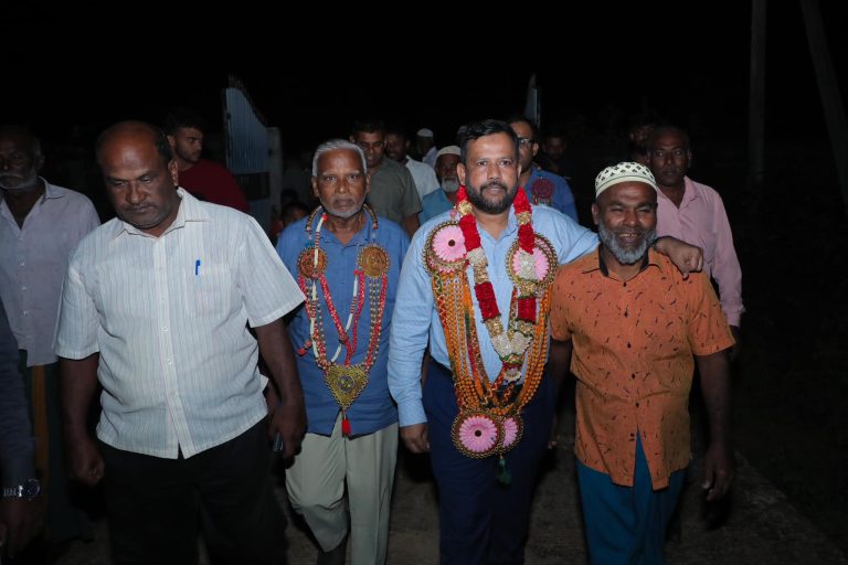 முசலி பிரதேசத்தில் வாக்களித்த மக்களுக்கு நன்றி தெரிவிப்பு!